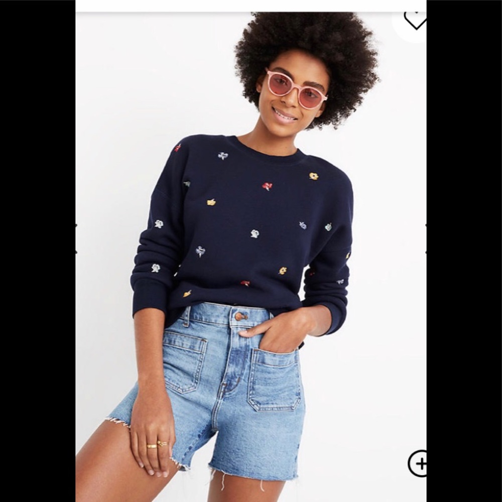 Madewell high rise  denim shorts sz 26